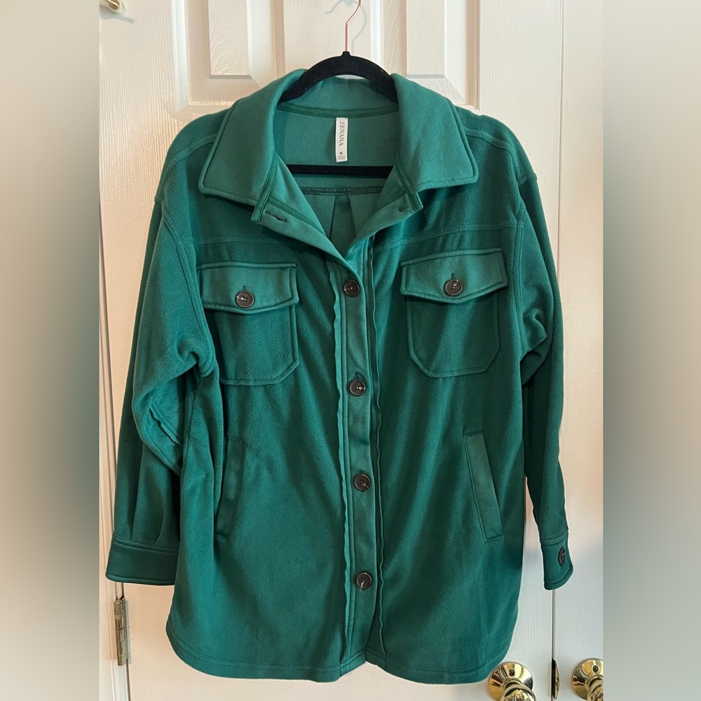 NWOT Zenana shacket